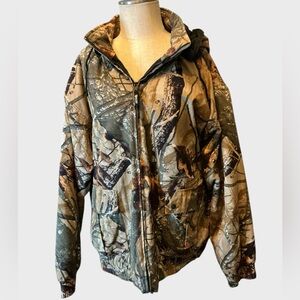 Outfitters Ridge Fusion 3D Oak Camo Hunting Jacket Coat Size 2XL